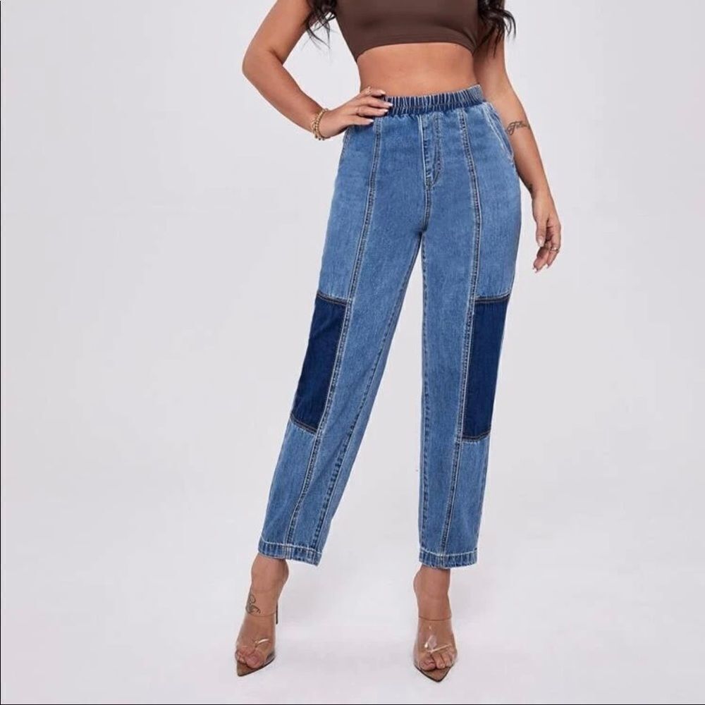 High Waisted Mom Jeans
